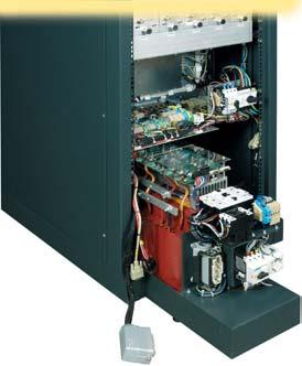 Available with two parallel main transformers/rectifiers, each one being able to supply all the amplifier.