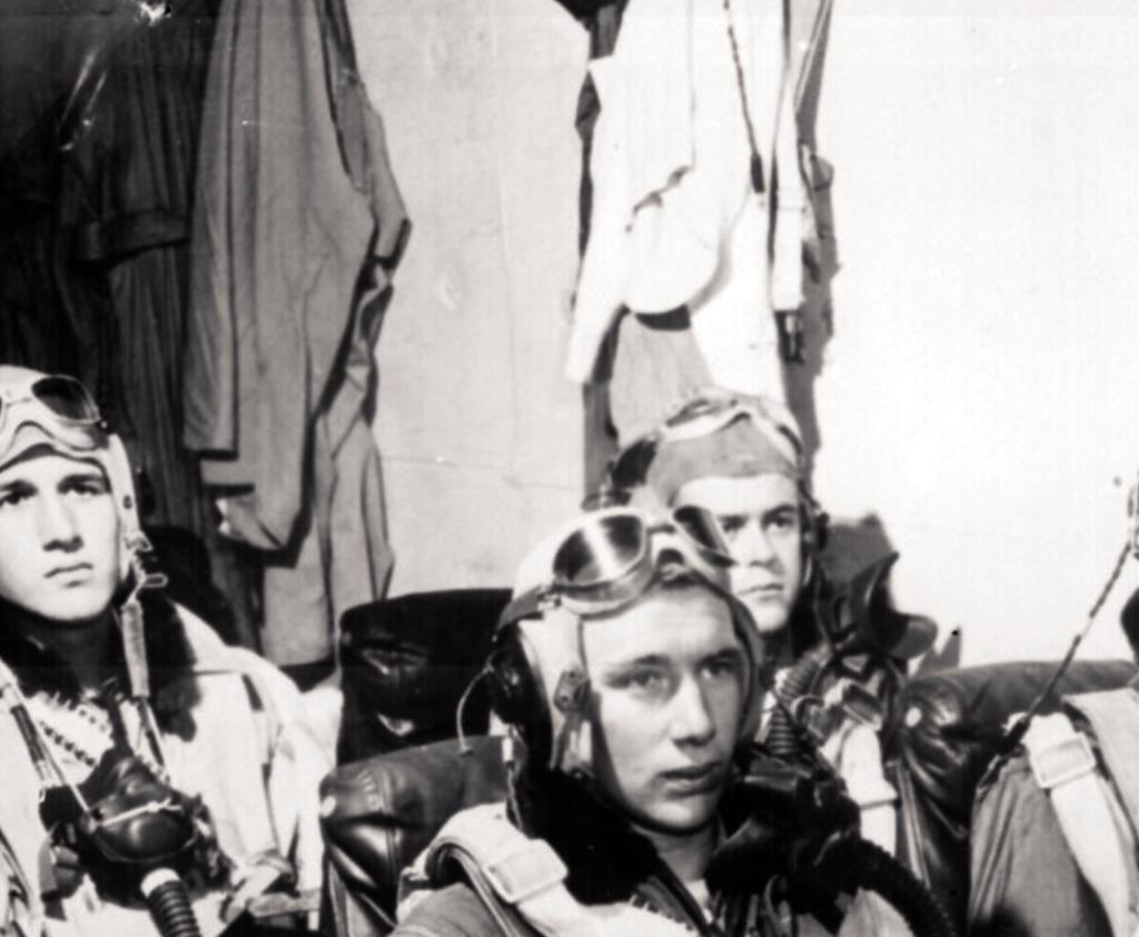 US aircrew about to get their preflight briefing prior to attacking Tokyo. size, was merely a preliminary to Coronet.