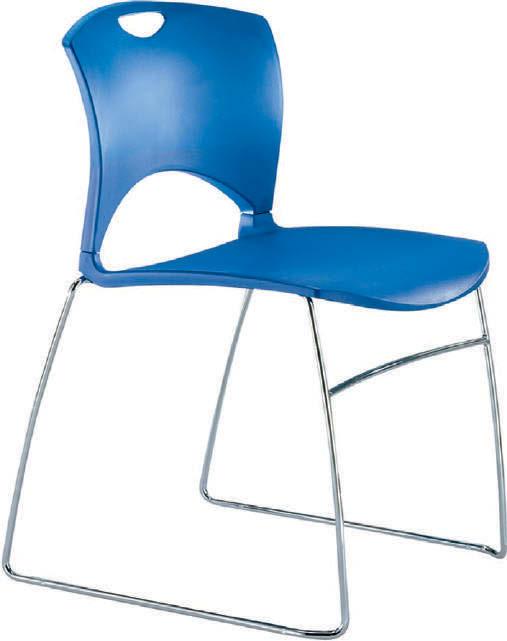 MULTIPURPOSE CHAIR & BAR STOOL Practical, solid wire frame design and stackability make OnCall ideal for multipurpose use.