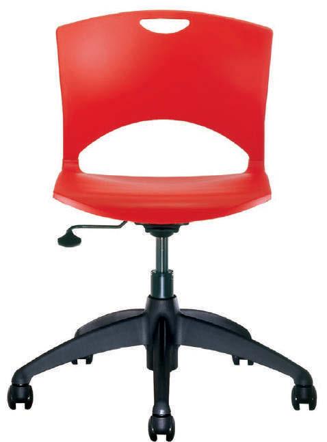 LIGHT TASK CHAIR & TASK STOOL Practical, solid wire frame design and stackability make OnCall ideal for multipurpose use.
