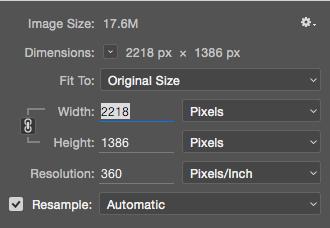 If you are doing more drastic reductions (or enlargements) you might want to choose one of the other options from the resample dropdown menu.