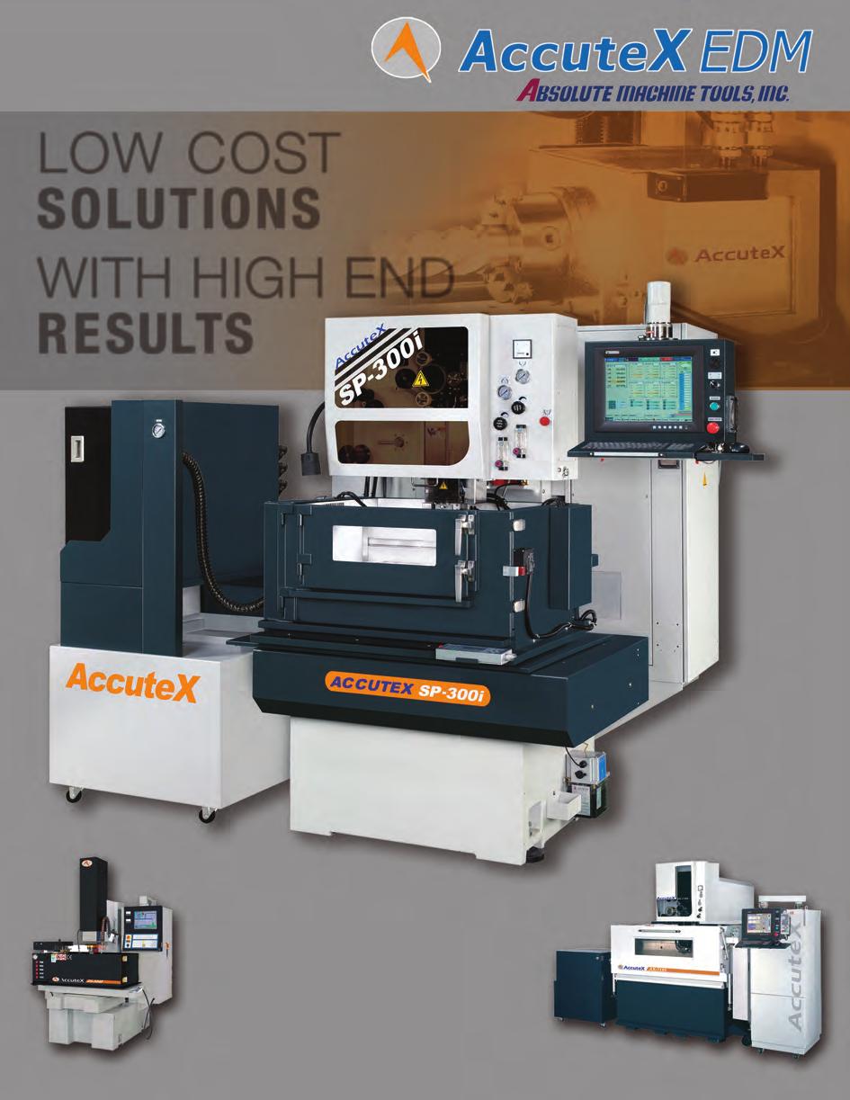 LOW COST SOLUTIONS WITH HIGH END R E SULTS A Division of SP-300i WIRE EDM Windows CE Control (standard) Threading at breakpoint (standard) SD Master (standard) 1,150 lbs. Max.