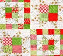 And isn't it just so festive!!! STEP 7 - FINISHING So Now... Let's finish it up ;) Time to Baste It, Quilt It, and Bind It!!! Which is a whole lot in one little sentence.