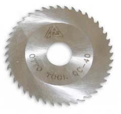 SAW BLADES FOR CUTTING STAINLESS TUBING: (also fits GF style machines) SAW BLADES TEETH.25" -.5" Tube 150 P/N: QC-150.