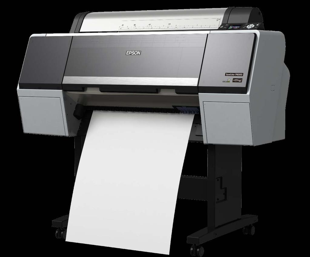 Epson SureColor P-Series Unique Epson Designed Angled Media Path - Simple and accurate loading of cut sheet media from Letter up to 24 or 44