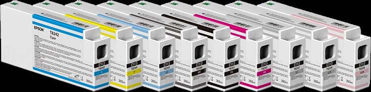 Epson UltraChrome HD Ink Next-Generation 8-Color Pigment Ink Technology - All new pigments for outstanding color performance - Improved Resin Encapsulation Technology for superior gloss uniformity