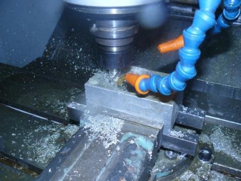 Selecting the part s surface that that has to be machined the tool trajectory is