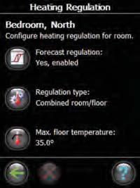 Ghid Instalare Danfoss Link CC - Modificare unei instalări existente 2: Schimbarea parametrilor pentru Controlul Încălzirii Danfoss recomandă - în special pentru pardoselile încălzite electric să