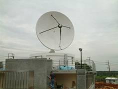 Sensing satellites ( 福衛二 五號遙測衛星 ) 13 公尺天線