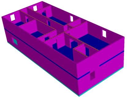 Full-Size Building Simulation EMSolve