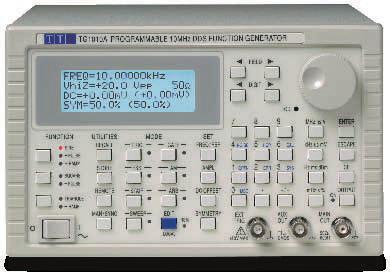 16. Function/Arbitrary Generators - waveform generation Measurably better value TG1000 & TG2000 10/20MHz DDS function generator High stability and resolution USB & RS232 interfaces (TG2000) Unlike