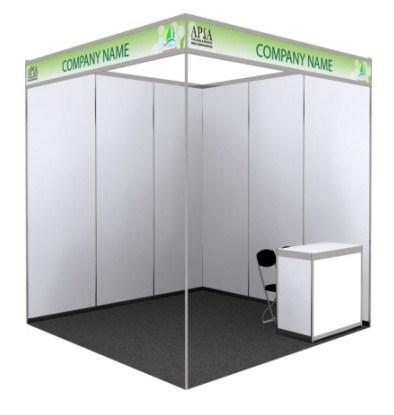 Scell Scheme Packages Standard Booth Size 3 x 3 x 2.5 M.