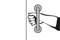 3.44 Are there door pulls on both sides of the door that are operable with one hand and do not require tight grasping pinching or twisting of the wrist?* [604.8.1.