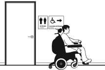 Comments Possible Solutions 3.1 If toilet rooms are available to the public, is at least one toilet room accessible? (Either one for each sex, or one unisex.