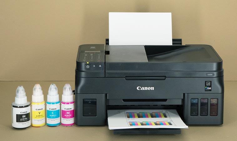 With ink tank printers, the separate cartridges that have long been supplied for desktop printers have been replaced with large ink reservoir tanks than can be