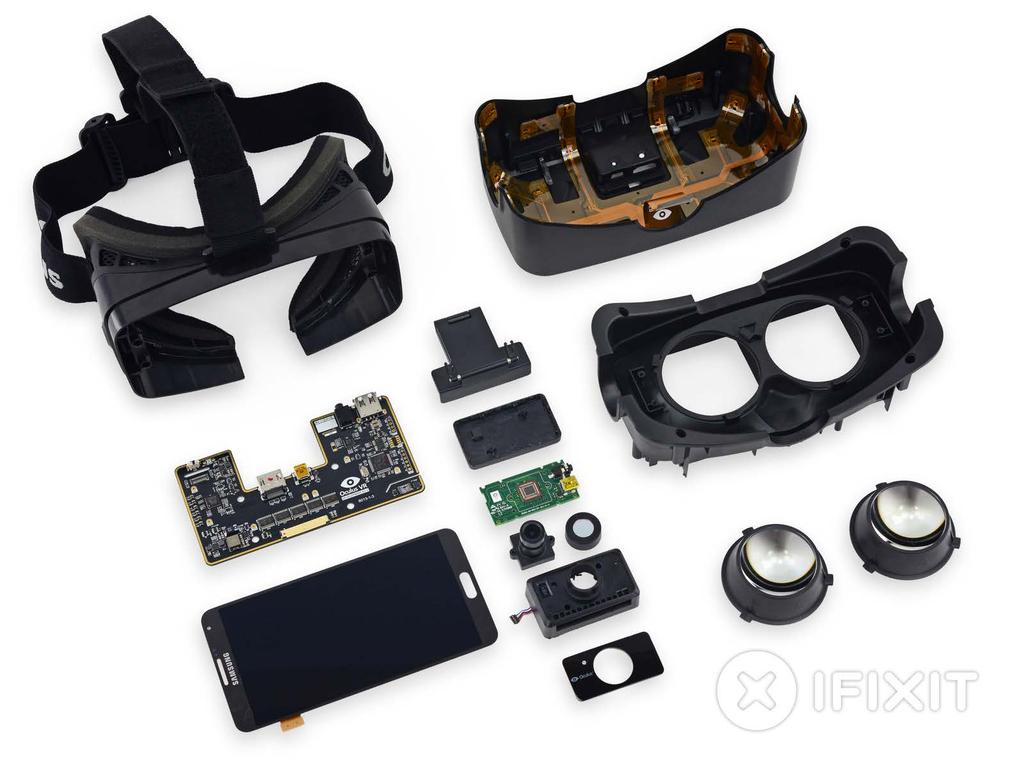 Oculus Rift Components Accelerometers and