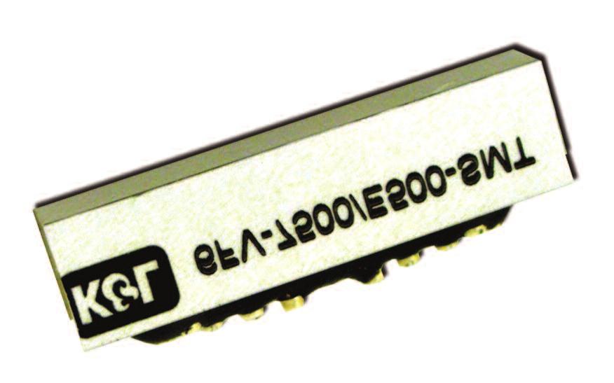 Surface Mount High u Features: Leadless - Designed to Mount on RO4003,.012 Thick, with 50-ohm Line.026 Wide (Other Types of Printed Wiring Board are Available upon Request.