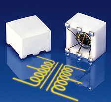 Transformer Windings on a ferrite rod or toroid core These materials provides a high permeability that unfortunately