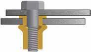 axtite PERFORNE DT TORQUE STRENGTH DT - TORQUE-XIL LOD RELTIONSHIP When used with a non-rotating mating part, these fasteners may be safely loaded to a torque equivalent of their maximum upset loads.