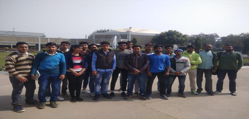 VISIT TO NCCB Technical visit (NCCB) of students of B.Tech. 4 th engineering department on 16/02/2018.