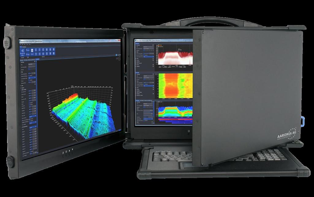 V5 Command Center Powerful PC with Real-Time Spectrum Analyzers and