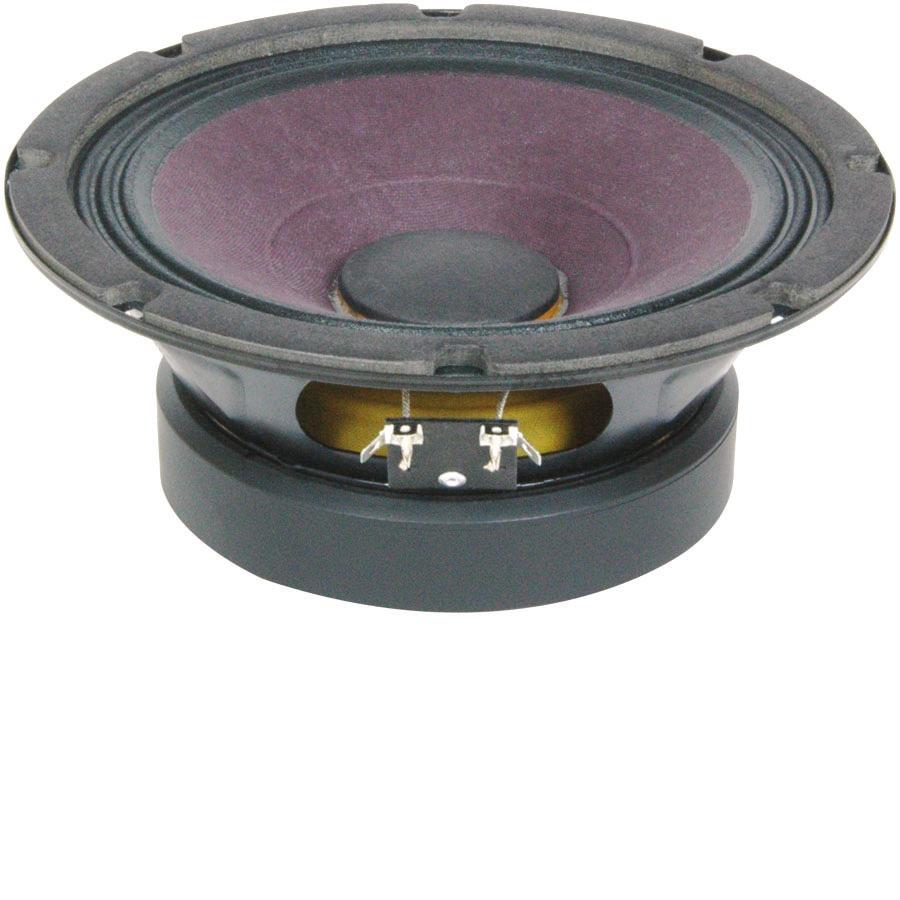 Specification Nominal Basket Diameter Nominal Impedance* Power Rating** Watts Music Program Resonance Usable Frequency Range*** Sensitivity Magnet Weight Gap Height Voice Coil Diameter Thiele & Small