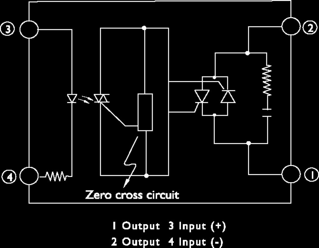 mounting LED indicator showing relay ON status (j: Zero voltage turn-on; K:Random turn-on) DC C Control Unit DIN 30D 241000 DIN 30D 241600 DIN 30D 242500 DIN 30D 244000 Control voltage range Vdc 3-32