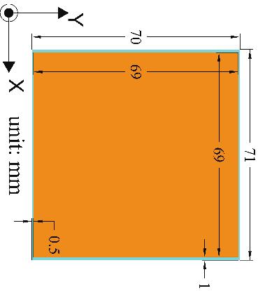 Progress In Electromagnetics Research C, Vol. 81, 218 9. DESIGN OF CROSS-DIPOLE TAG ON THE AMC SUBSTRATE AMC is a kind of infinitely periodic structure.