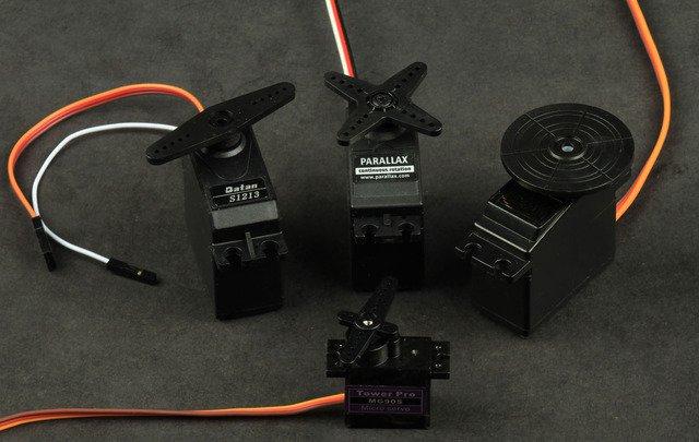 Analog Feedback Servos One problem with RC servos is that there is only feedback to the internal controller.