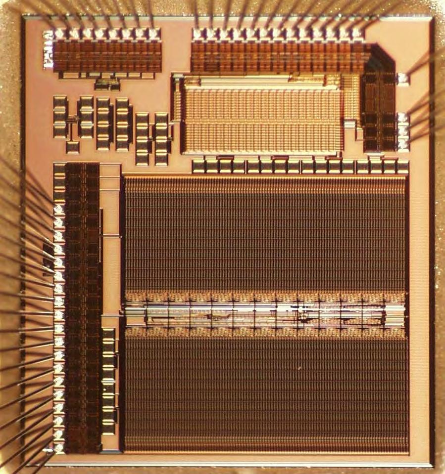 ACF Detector and BBB Estimator Chip 2.9 x 2.4 mm Die TSMC 0.35 4M2P 165,000 Transistors ACF Detector (1.25 x 0.