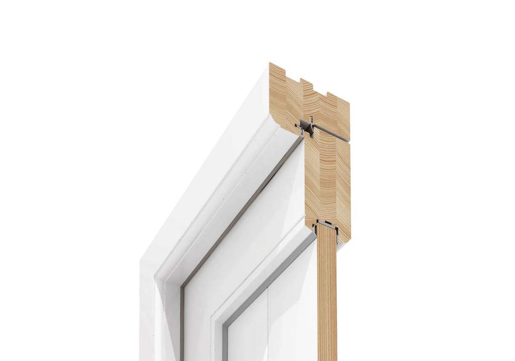 The superior sash opens outwards using either stormproof top hung hinges or friction