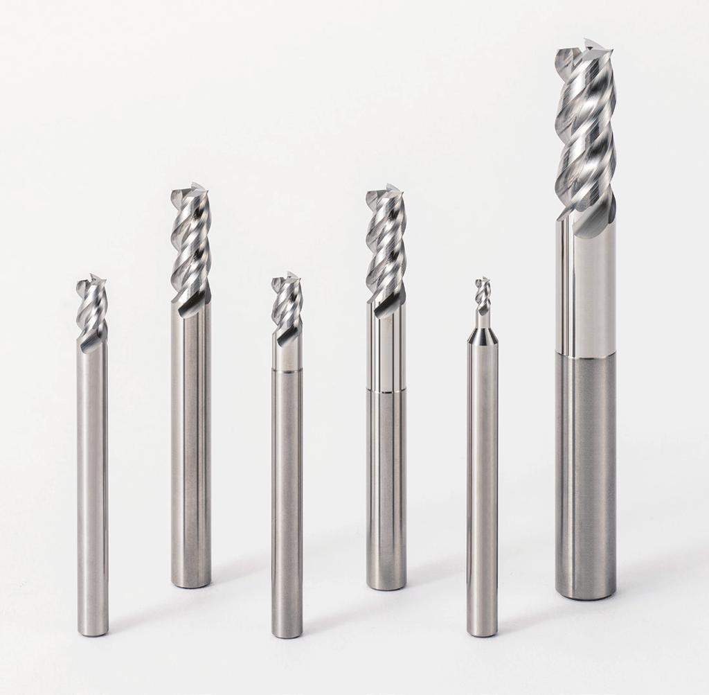 Excellent Precision Machining Stable Machining due to sharp edge for
