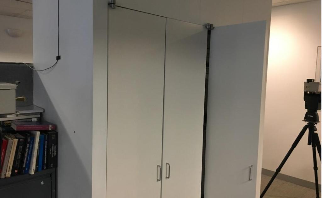 MDF Closet Door Results 3 closet doors measured MDF / plywood material: 7 cm thick 32.