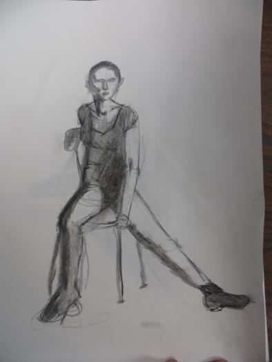 Figure Drawing with Laurie Harden 8 Saturdays, October 3 November 21 1:00 3:00PM Ages 12 - adult Learn to draw the human figure from life beginning with