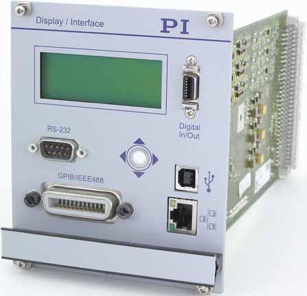 E-517 Digital Piezo Controller Operation Module Wave Generator, Data Recorder, Display, Multiple Interfaces, for E-500 System E-517.