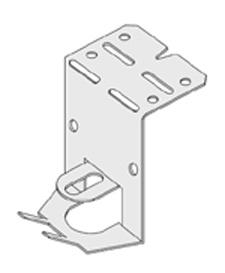 1-1/2 AND 2-1/8 DEEP BOX, 11 TO 18 STUD SPACING BRACKET FOR