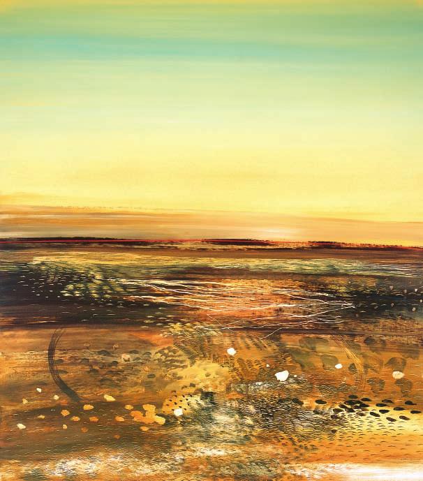 Philip Hunter, Back Paddock No. II, 2004. Oil on canvas, 122 x 107cm. COURTESY: TIM OLSEN GALLERY, SYDNEY.