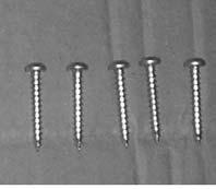 taping screws, ¾ long 100