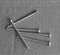 metal screws square