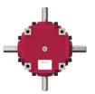 Ultra Compact Bevel Gearbox Design 2-way, 3-way & 4-way Configurations Solid Shaft & Hollow Shaft Gear Ratios: 1:1, 1.