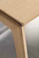 above: tak extendable table, 200 100 cm + 100 cm, wood type oak white oil mylon wooden chair, wood type