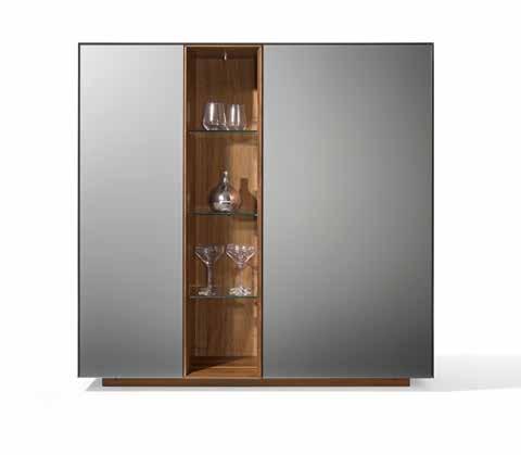 20 cubus pure cubus pure 21 cubus pure cubus pure occasional furniture allows plenty of scope for your own creativity: Glass surfaces in the colour of your choice, different wood types, various