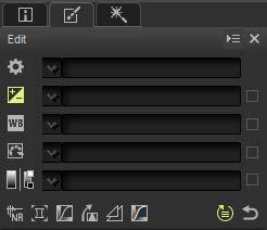 The settings in the Capture NX Enhancement Steps or Capture NX 2 Steps section cannot, however, be adjusted separately, although they can be hidden if necessary to achieve the desired result.