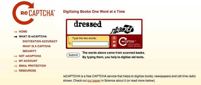 recaptchas Is (Strong) AI Ultimately Possible?
