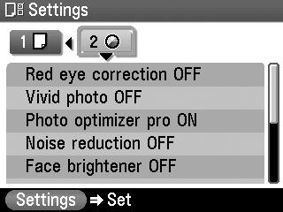 Changing the Print Settings You can change the print settings such as page size, media type, Bordered or Borderless print, etc.