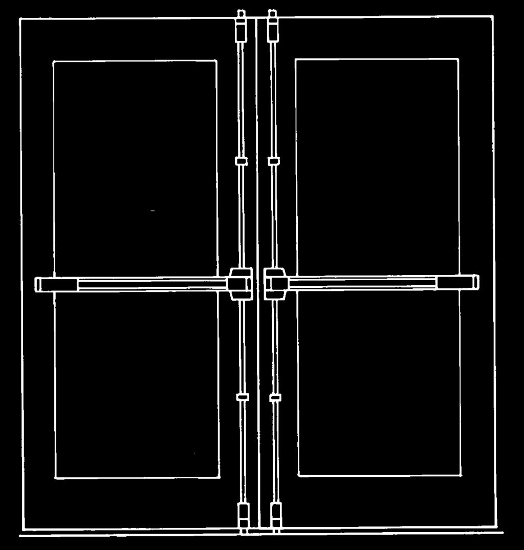 x 1 3 /4" 6'-8" and 7'-0" height doors Optional 12" extensions for 8'-0" Doors - ADD $34.00 ea.