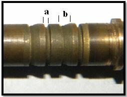 Axisymmetric form and helical groove specified for machining, (a) axisymmetric form (b) helical groove (see online
