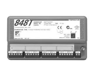 0013-0100-697, Rev F Provides significant installation and operation savings for temperature monitoring applications ccepts eight independently configurable RTD, thermocouple, ohm, and millivolt