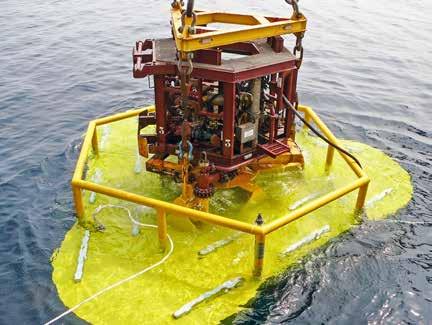 Athena FPSO Suction piles for moorings Bibby Offshore Year completed 2011 UK Central North Sea