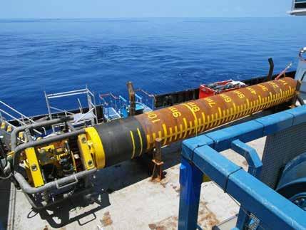 Shell Malikai Suction piles for pipelay startup Technip Year completed 2015 Sabah,